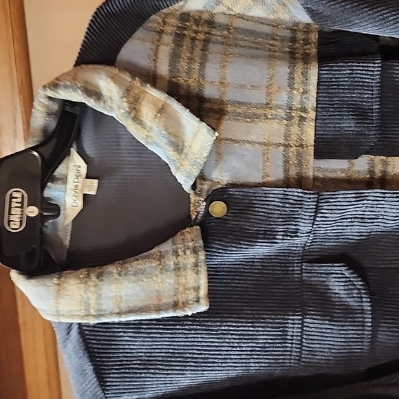 🍁David & Dani Fleece/Corduroy Jacket - Picture 2 of 9